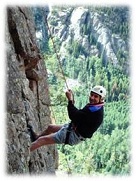 rock climbing